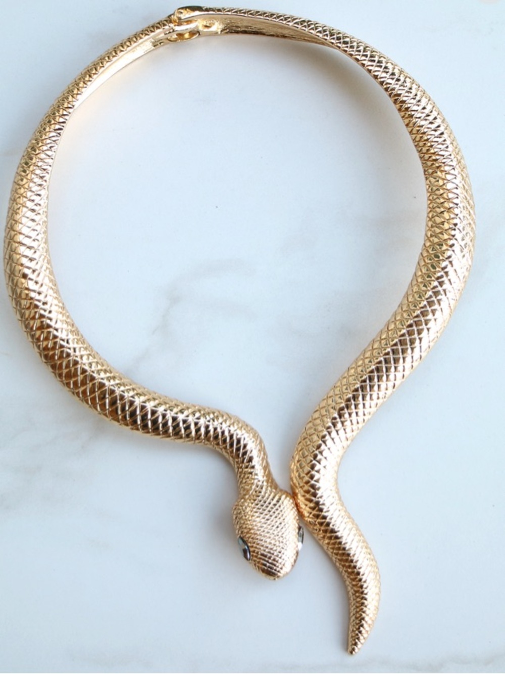 Brand New gold snake necklace jewelry accessory rave party hot girl outfit
